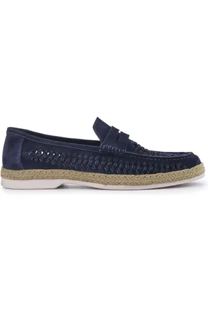 JONES BOOTMAKER Raheem Leather Loafers uk10eu44