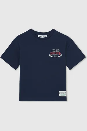 Smiley Reiss Navy 3-9 yrs World Reiss Oversize T-Shirt 128134cm