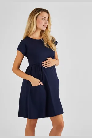 JoJo Maman Bébé Pocket Maternity T-Shirt Dress large