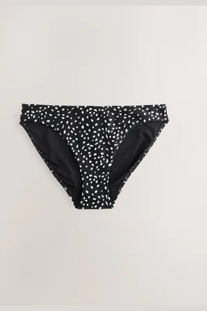 Next Black/White Spot High Leg Bikini Bottoms 18