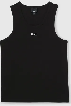 Reiss Longa Ché Logo-Embroidered Vest large