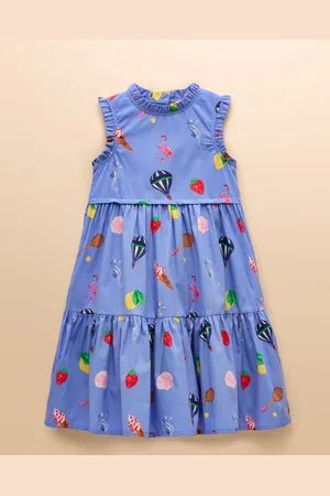 Joules Poppie Woven Midi Dress 122128cm