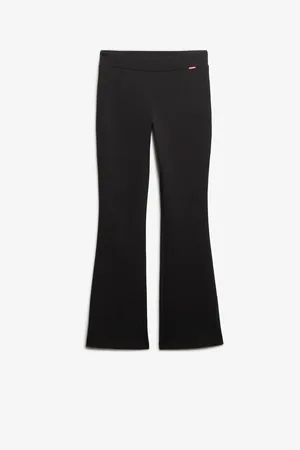 Superdry Black Active Tech Flare Joggers 14