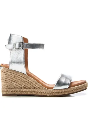 Moda In Pelle Phyllis Square Toe Two Strap Wedge Sandals AU 8 (EU 39)