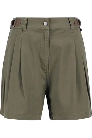 Barbour Cecile Pleated 100% Cotton Shorts 10