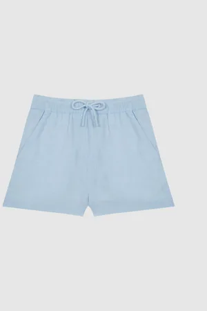 Reiss Cleo 4-9 yrs Linen Drawstring Shorts 104110cm
