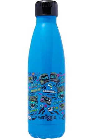 SMIGGLE Blue Eclipse Wonder Insulated Stainless Steel Drink Bottle 480ml one
