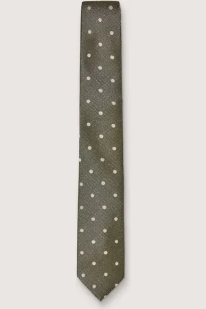 Antique Rogue Green Polka Dot Tie One
