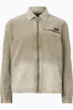 AllSaints AllSaints Brown Rothwell Washed Jacket L