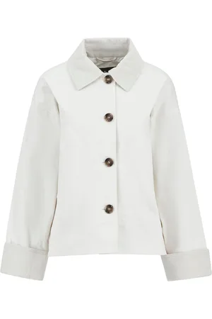 Barbour White White Abbey Casual Jacket 8