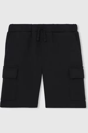 Reiss Oliver 3-9 yrs Interlock-Jersey Cargo Shorts 4