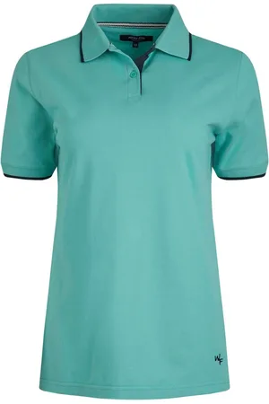 Weird Fish Pammie Pique 100% Cotton Polo Shirt AU 14