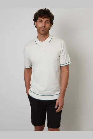 Threadbare Knitted Short Sleeve Polo Shirt xlarge