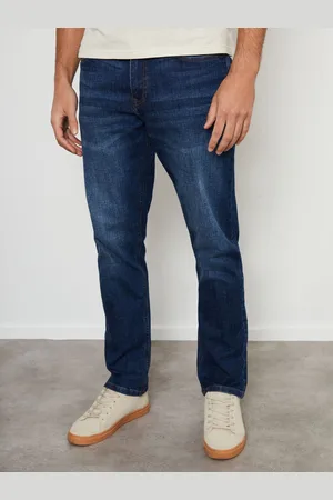 Threadbare Light Blue Straight Fit Premium Jeans With Stretch 36