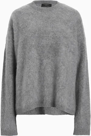 AllSaints AllSaints Grey Rebel Crew Neck Jumpers M