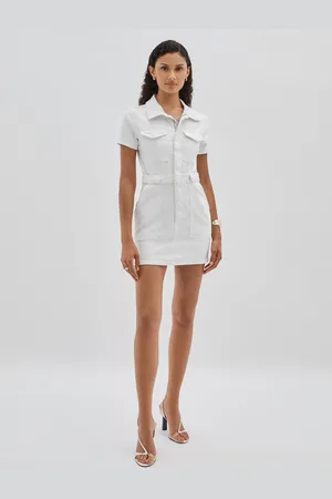 GOOD AMERICAN Denim Mini Dress M
