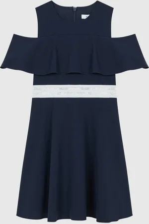 Reiss Paulina 4-9 yrs Off-The-Shoulder Dress 104110cm