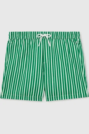 Reiss Corva Ché Stripe Swim Shorts large
