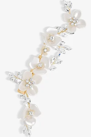 Jon Richard Floral Crystal Hair Slide One