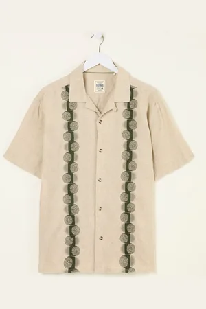 Fat Face FatFace Short Sleeve Chest Embroidered Shirt
