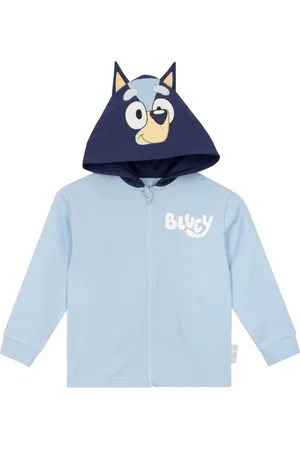 Character Blue 100% Cotton Zip Up Hoodie 3