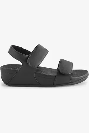 FitFlop Lulu Adjustable Leather Back Strap Sandals AU 9 (EU 41)
