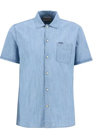 Barbour Summer Fit Gripton 100% Cotton Shirt small