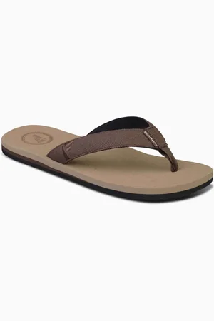 FoamLife Brown Mens Sully Flip Flops AU 12 (EU 46)