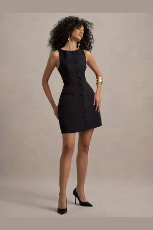 Club L Cheri Tailored Sleeveless Mini Dress 10