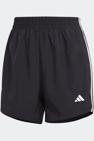 adidas 3 Stripe High Rise Shorts large