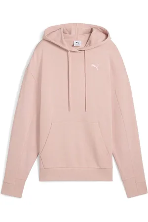 PUMA Pink Womens Her Relaxed Hoodie xsmall