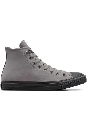 Converse Grey Chuck Taylor All Star High Top Suede Trainers AU 10 (EU 45)