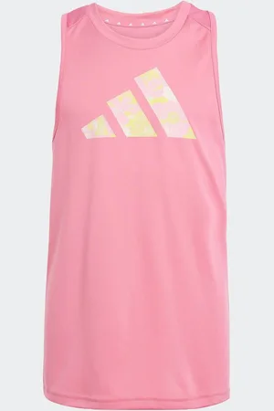 adidas Pink Train Essentials Flower Print Vest 11