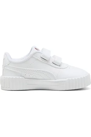 PUMA White Toddlers Carina 3.0 Sneakers AU 6 (EU 23)