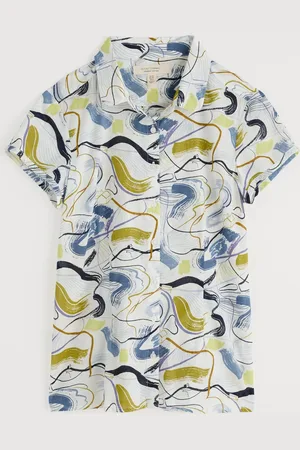 Seasalt Cornwall Rushmaker Short Sleeve 100% Organic Cotton Shirt 18