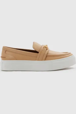 Reiss Adelina Leather Loafer Trainers AU 6 (EU 37)