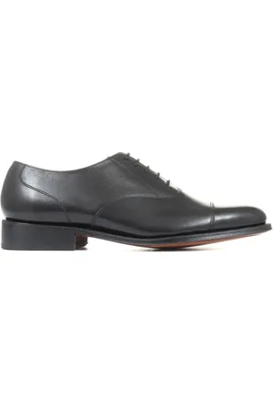 JONES BOOTMAKER Mens Barnet Goodyear Welted Leather Oxford Shoes AU 12 (EU 46)
