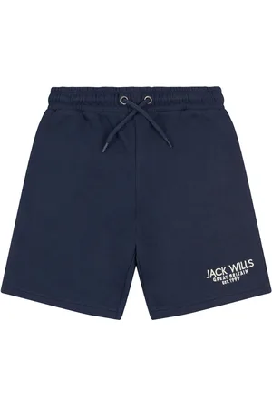 Jack Wills Boys Loopback 100% Cotton Shorts 15