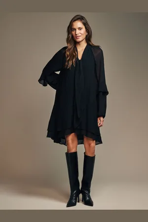 Laura Ashley Chiffon Ruffle Dress AU 10