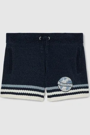 Reiss Pete Chenille Airlines Embroidery Shorts 152158cm