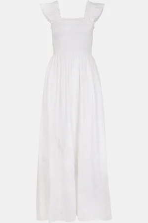 Accessorize Sleeveless Smocked Broderie Sun Dress medium