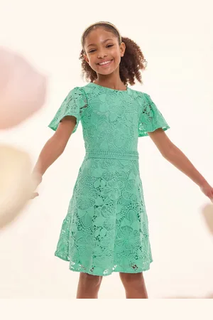Lipsy London Flutter Sleeve Lace Occasion Dress (5-16yrs) 14 Years (164cm)