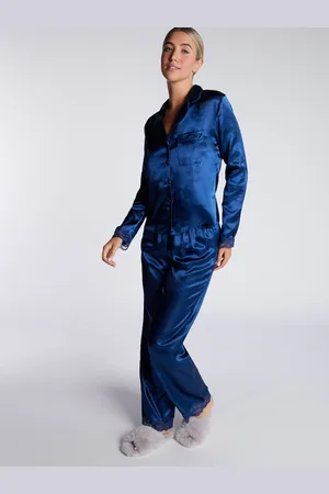 Boux Avenue Amelia Satin Long Pyjamas Set AU 10