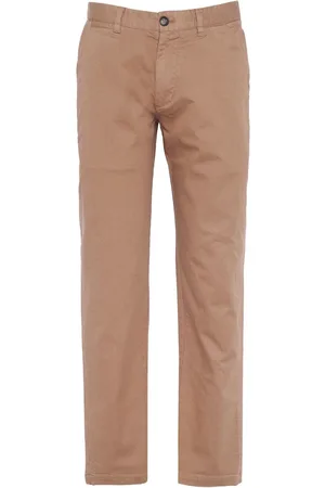 Barbour Brown Washed TF Trousers 38W x 31L (UK 38 R)