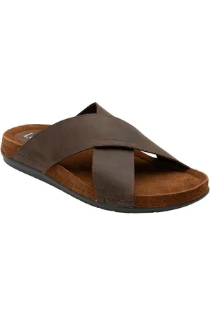 Lotus Brown Leather Mule Sandals AU 9 (EU 43)