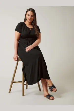 Evans Curve Leopard Print Midaxi Dress AU 26-28
