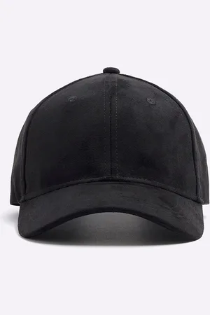 River Island Black Suedette 100% Cotton Cap One