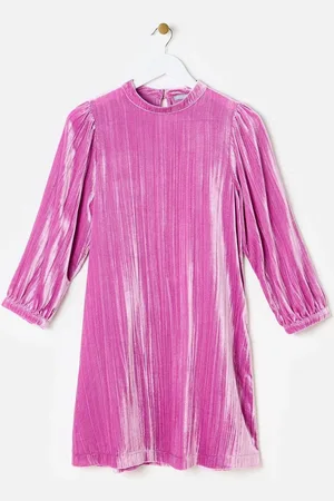 Oliver Bonas Two Tone Velvet Mini Dress 12