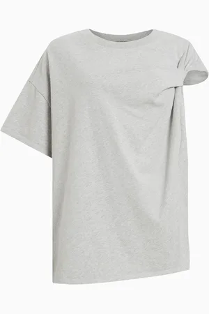 AllSaints AllSaints Grey Onyx Twist T-Shirt xsmall