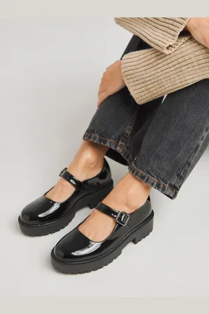 Simply Be Extra Wide Fit Mary Jane Flat Shoes AU 9 (EU 41)